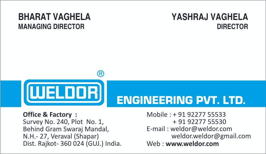 Weldor factory and manufacturing facility
